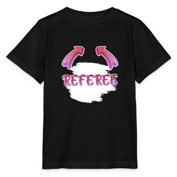Arbitre - T-shirt bio MINI CREATOR Stanley/Stella Enfant - noir - Devant - Mikhail (115cm)