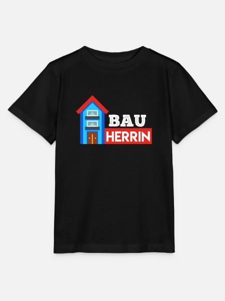 Bauherrin Eigenheim Hausbauer - Stanley/Stella Kinder T-Shirt MINI CREATOR  - Schwarz