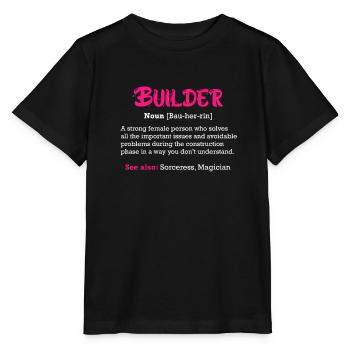 Client Definition of home Topping-out ceremony - Stanley/Stella MINI CREATOR Kids’ T-Shirt - black - Front - Mikhail (115cm)