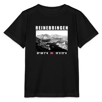 Clean up on the Lofoten in Norway - Stanley/Stella MINI CREATOR Kids’ T-Shirt - black - Front - Mikhail (115cm)