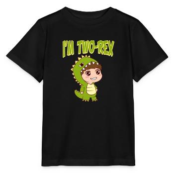 Celebration Candle Birthday Cake Collection I'm - Stanley/Stella Kinder T-Shirt MINI CREATOR  - Schwarz - Vorne - Mikhail (115cm)