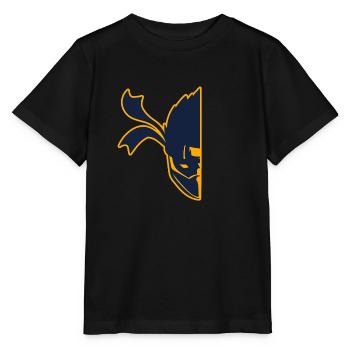 Half Face Ninja Karate Martial Arts Fencer Ninja - T-shirt bio MINI CREATOR Stanley/Stella Enfant - noir - Devant - Mikhail (115cm)