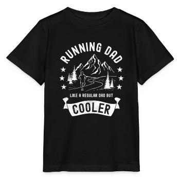 Running Dad Cooler Mountain Running Trail Runner - Stanley/Stella Kinder T-Shirt MINI CREATOR  - Schwarz - Vorne - Mikhail (115cm)
