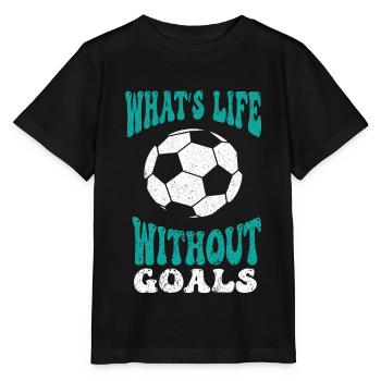 Football Footballers Football players Men's football - Stanley/Stella MINI CREATOR Kids’ T-Shirt - black - Front - Mikhail (115cm)
