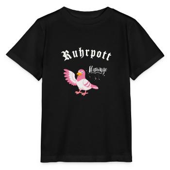 Ruhrpott Flamingo - Stanley/Stella Kinder T-Shirt MINI CREATOR  - Schwarz - Vorne - Mikhail (115cm)