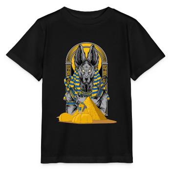 Égypte - T-shirt bio MINI CREATOR Stanley/Stella Enfant - noir - Devant - Mikhail (115cm)