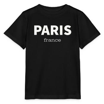 PARIS - T-shirt bio MINI CREATOR Stanley/Stella Enfant - noir - Devant - Mikhail (115cm)