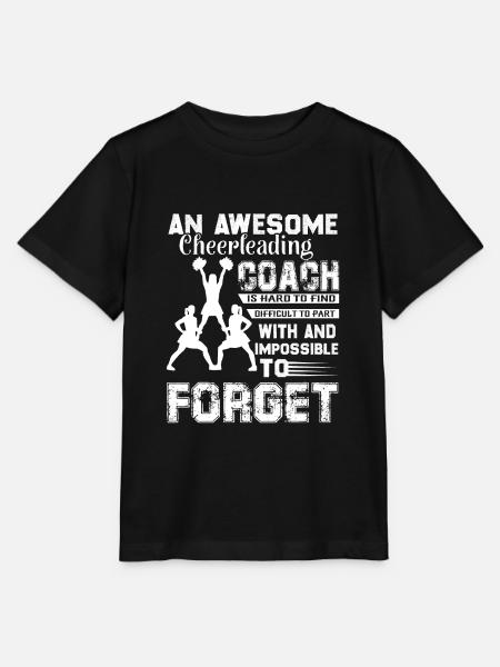 Cheerleading Super Cheerleading Coach - Stanley/Stella Kinder T-Shirt MINI CREATOR - Schwarz