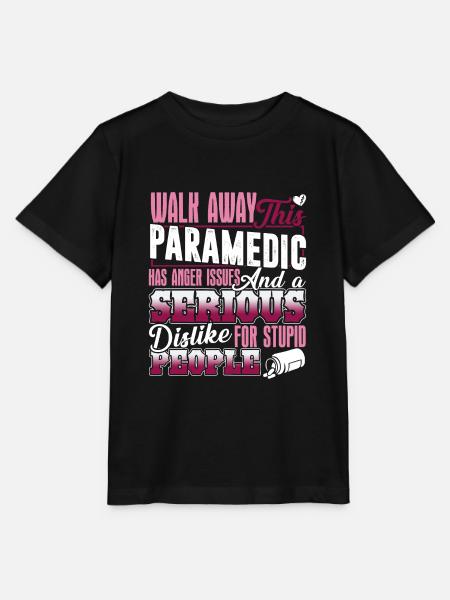 Sanitäter hat Ärger Probleme - Stanley/Stella Kinder T-Shirt MINI CREATOR - Schwarz