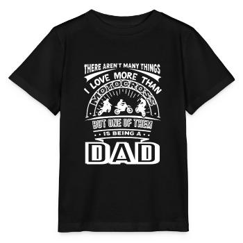 Motocross Motocross Dad - Stanley/Stella MINI CREATOR Kids’ T-Shirt - black - Front - Mikhail (115cm)