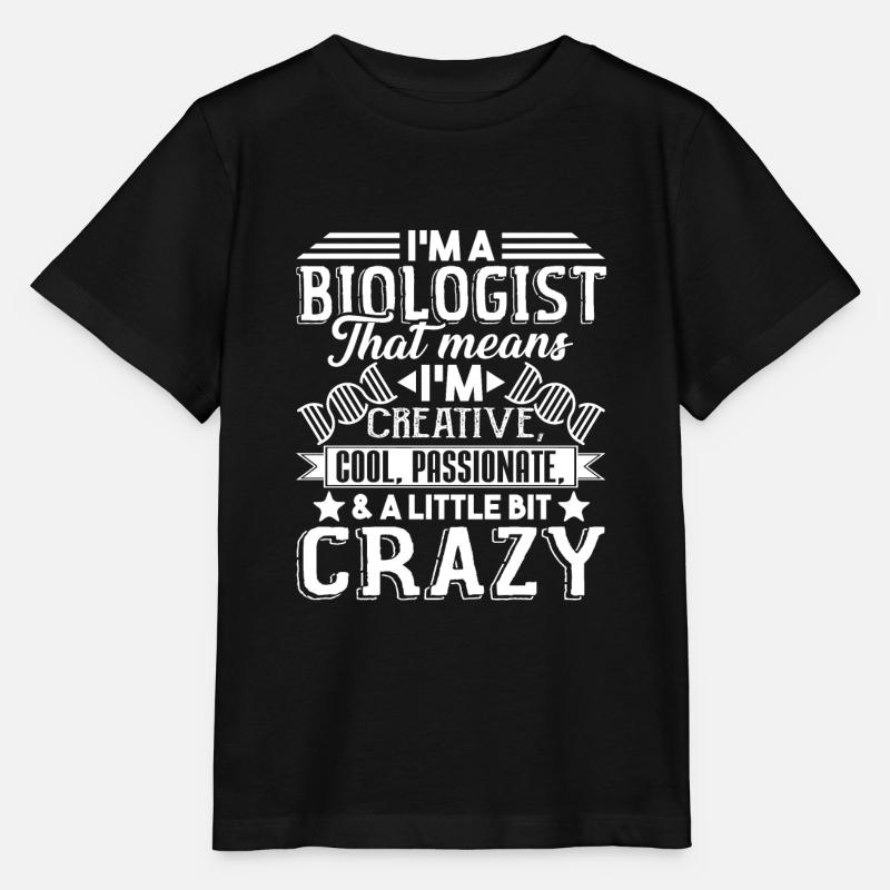 Biologiste Je suis un biologiste cool - T-shirt bio MINI CREATOR Stanley/Stella Enfant - noir