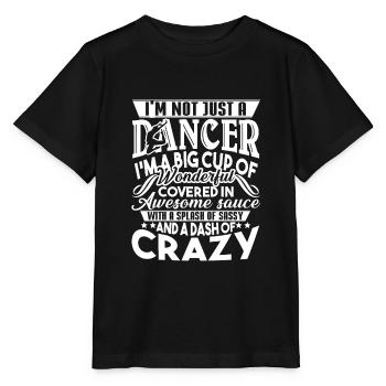 Tänzerin Ich bin nicht nur eine Tänzerin Shirts - Stanley/Stella Kinder T-Shirt MINI CREATOR  - Schwarz - Vorne - Mikhail (115cm)