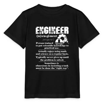 Ingenieur Definition - Stanley/Stella Kinder T-Shirt MINI CREATOR  - Schwarz - Vorne - Mikhail (115cm)