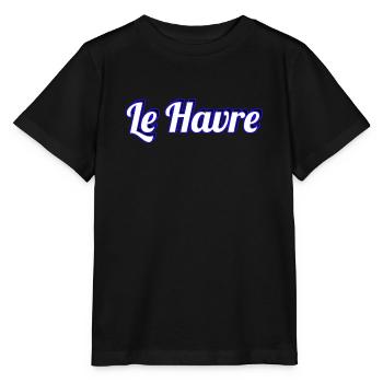 Le Havre - T-shirt bio MINI CREATOR Stanley/Stella Enfant - noir - Devant - Mikhail (115cm)