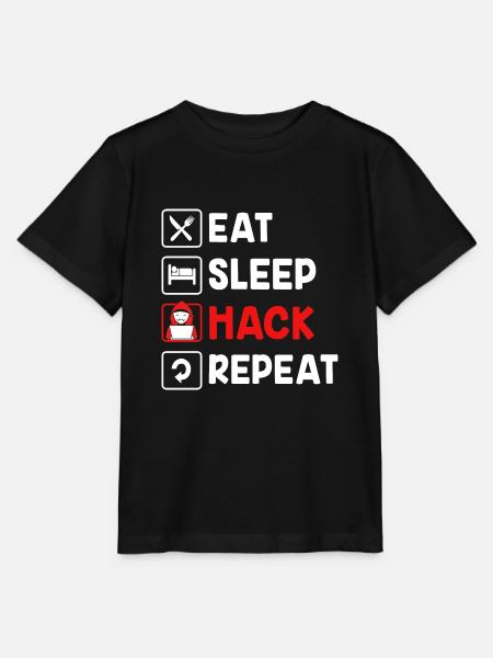 Cybersecurity Cyber Programmierer Hacker - Stanley/Stella Kinder T-Shirt MINI CREATOR - Schwarz