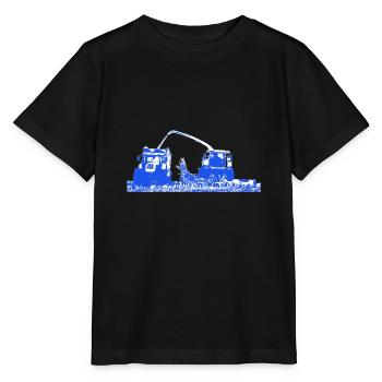 Corn Chopper Corn Chopper Chop Farmer - T-shirt bio MINI CREATOR Stanley/Stella Enfant - noir - Devant - Mikhail (115cm)