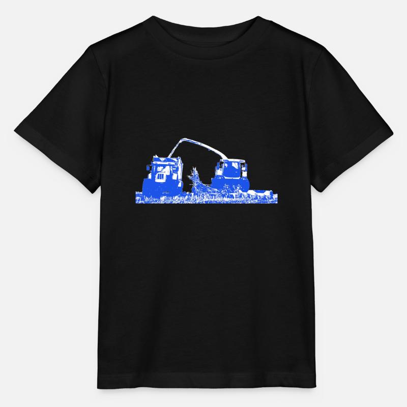 Corn Chopper Corn Chopper Chop Farmer - Stanley/Stella MINI CREATOR Kids’ T-Shirt - black