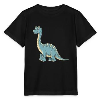 Dinosaure - T-shirt bio MINI CREATOR Stanley/Stella Enfant - noir - Devant - Mikhail (115cm)
