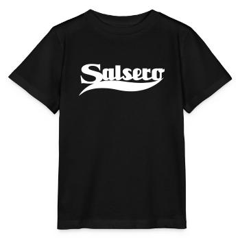 Salsero - Salsa Dance Shirt - Stanley/Stella MINI CREATOR Kids’ T-Shirt - black - Front - Mikhail (115cm)