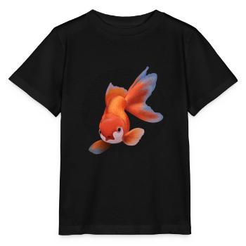 Fish Fish Head Fish Fishing Fishing Gift - Stanley/Stella MINI CREATOR Kids’ T-Shirt - black - Front - Mikhail (115cm)