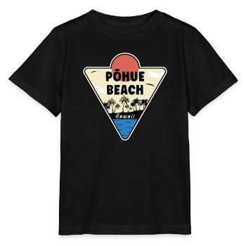 Pōhue Beach Hawaii Küste - Stanley/Stella Kinder T-Shirt MINI CREATOR  - Schwarz - Vorne - Mikhail (115cm)