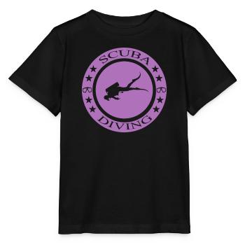 Scuba Diving - Stanley/Stella Kinder T-Shirt MINI CREATOR  - Schwarz - Vorne - Mikhail (115cm)