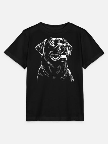 Rottweiler - Hunde Fan - Stanley/Stella Kinder T-Shirt MINI CREATOR - Schwarz