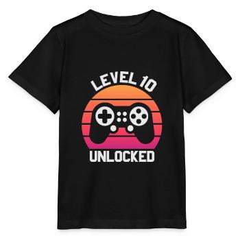 10th Birthday Boys, 10 Years Old Birthday Gifts - Stanley/Stella MINI CREATOR Kids’ T-Shirt - black - Front - Mikhail (115cm)