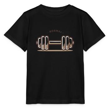 Normal Pump - Stanley/Stella Kinder T-Shirt MINI CREATOR  - Schwarz - Vorne - Mikhail (115cm)