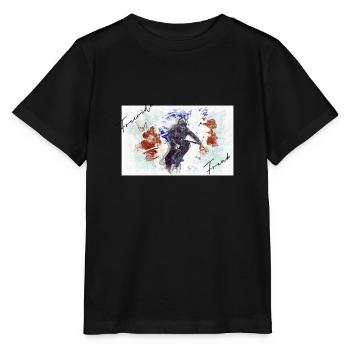 Freeride Freak - T-shirt bio MINI CREATOR Stanley/Stella Enfant - noir - Devant - Mikhail (115cm)