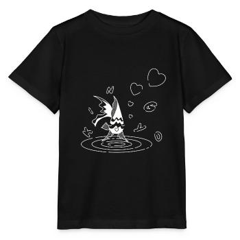 Kingyo Goldfish (White) - Stanley/Stella MINI CREATOR Kids’ T-Shirt - black - Front - Mikhail (115cm)