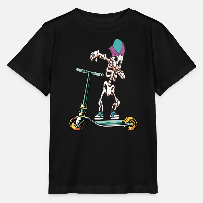 Dabbing Stunt Scooter - Stanley/Stella Kinder T-Shirt MINI CREATOR  - Schwarz