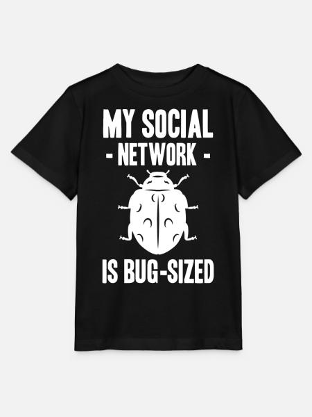Entomologen - Stanley/Stella Kinder T-Shirt MINI CREATOR - Schwarz