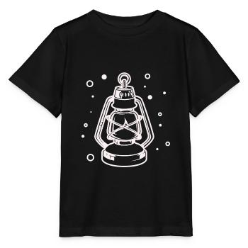 Lampe de nuit - Storm Lantern Mine Lamp - T-shirt bio MINI CREATOR Stanley/Stella Enfant - noir - Devant - Mikhail (115cm)