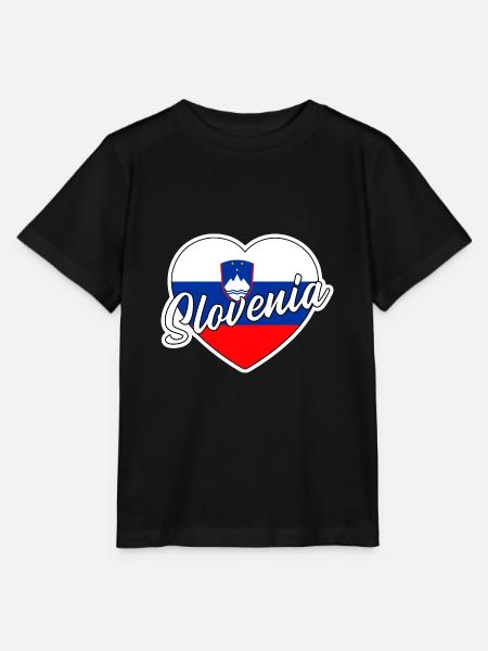 Slowenien - Stanley/Stella Kinder T-Shirt MINI CREATOR - Schwarz
