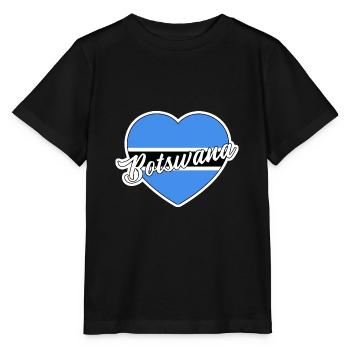 Botswana - Stanley/Stella Kinder T-Shirt MINI CREATOR  - Schwarz - Vorne - Mikhail (115cm)