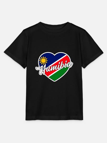 Namibia - Stanley/Stella Kinder T-Shirt MINI CREATOR - Schwarz