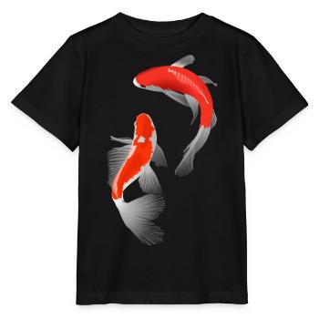Koi - Stanley/Stella Kinder T-Shirt MINI CREATOR  - Schwarz - Vorne - Mikhail (115cm)