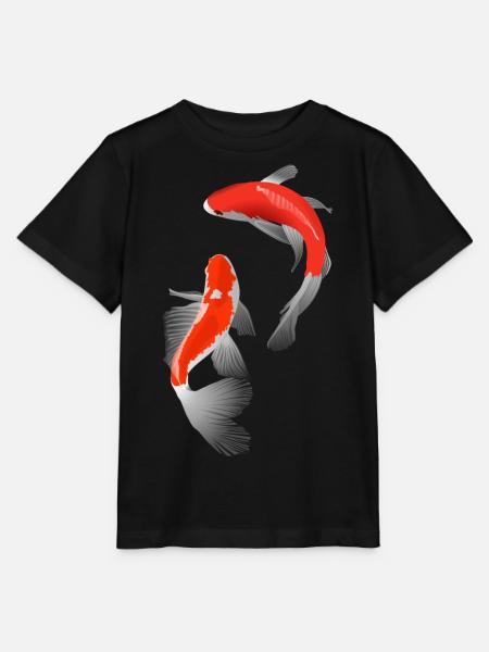 Koi - Stanley/Stella Kinder T-Shirt MINI CREATOR  - Schwarz
