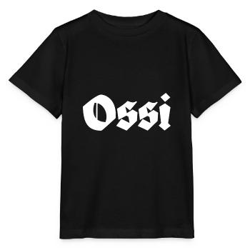 Ossi Ostdeutschland - Stanley/Stella Kinder T-Shirt MINI CREATOR  - Schwarz - Vorne - Mikhail (115cm)