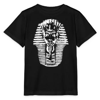 Pharaon Toutankhamon - T-shirt bio MINI CREATOR Stanley/Stella Enfant - noir - Devant - Mikhail (115cm)