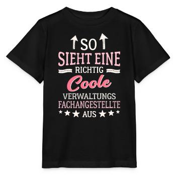 Assistants administratifs cool - T-shirt bio MINI CREATOR Stanley/Stella Enfant - noir - Devant - Mikhail (115cm)