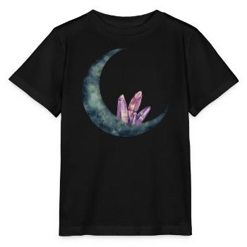 Lune de cristal - T-shirt bio MINI CREATOR Stanley/Stella Enfant - noir - Devant - Mikhail (115cm)