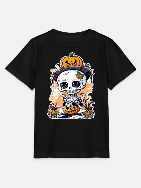 Halloween Knut - Stanley/Stella Kinder T-Shirt MINI CREATOR - Schwarz