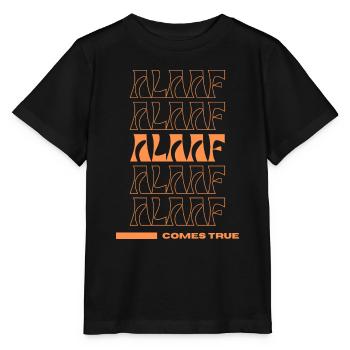 Alaaf comes true - Stanley/Stella Kinder T-Shirt MINI CREATOR  - Schwarz - Vorne - Mikhail (115cm)
