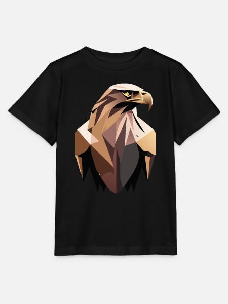 Steinadler - Stanley/Stella Kinder T-Shirt MINI CREATOR - Schwarz