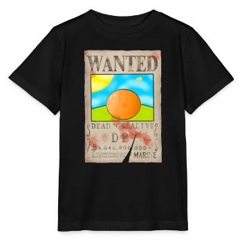 wanted ball - T-shirt bio MINI CREATOR Stanley/Stella Enfant - noir - Devant - Mikhail (115cm)