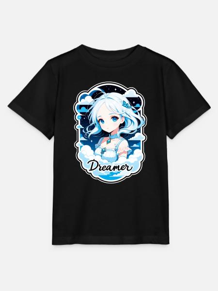 Träumer - Träumer - Träumer - Traum - Träumerei - Stanley/Stella Kinder T-Shirt MINI CREATOR - Schwarz