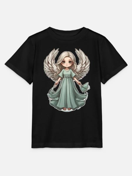 Kleiner Engel - Stanley/Stella Kinder T-Shirt MINI CREATOR  - Schwarz