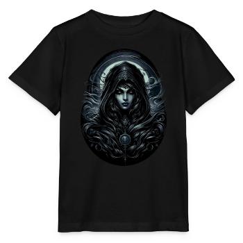 Die Hüterin der Schatten - Stanley/Stella Kinder T-Shirt MINI CREATOR  - Schwarz - Vorne - Mikhail (115cm)